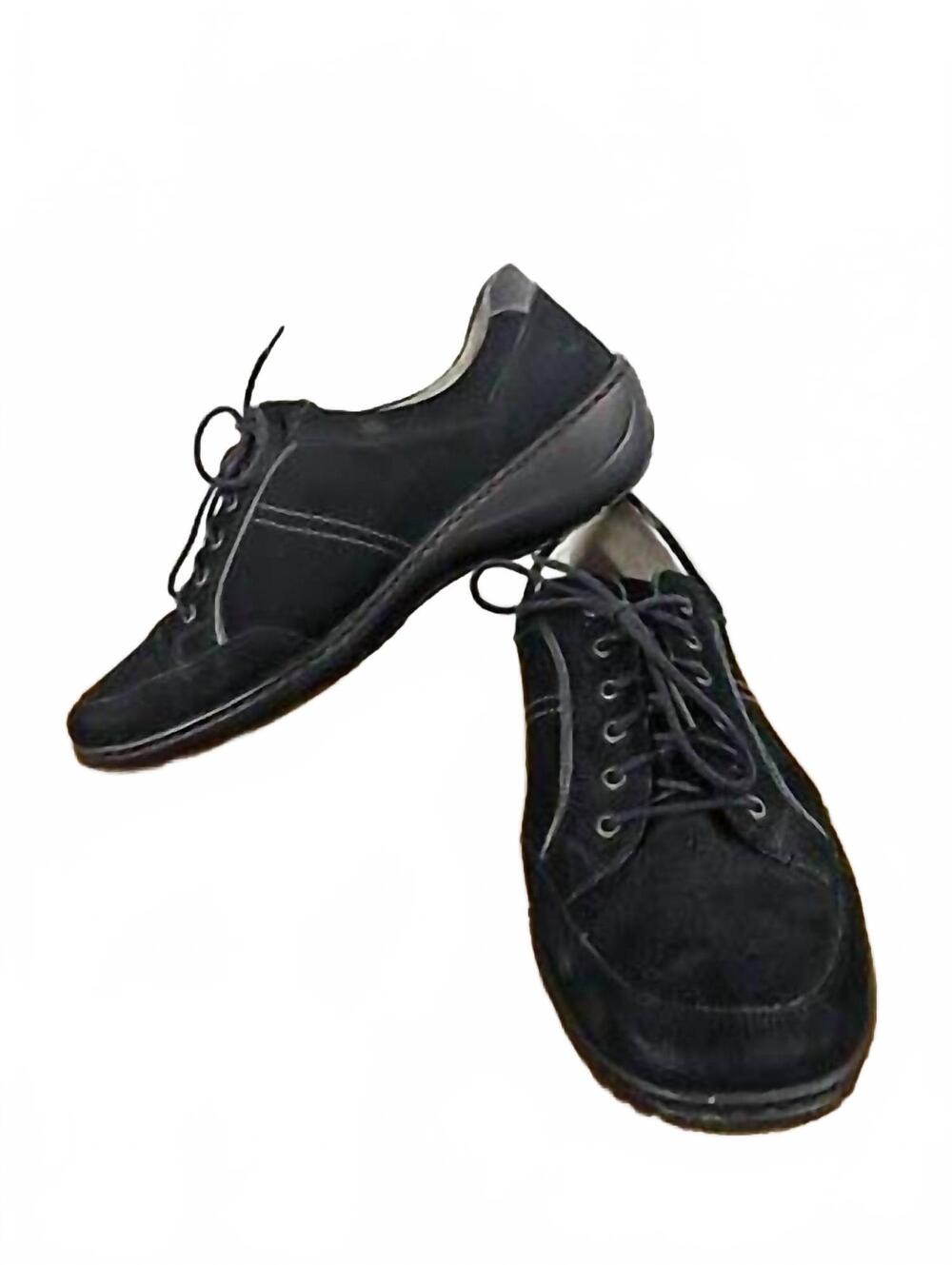 NEW WALDLAUFER women's jasmine sneakers in black